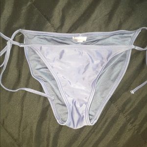 Purple cheeky bikini bottoms